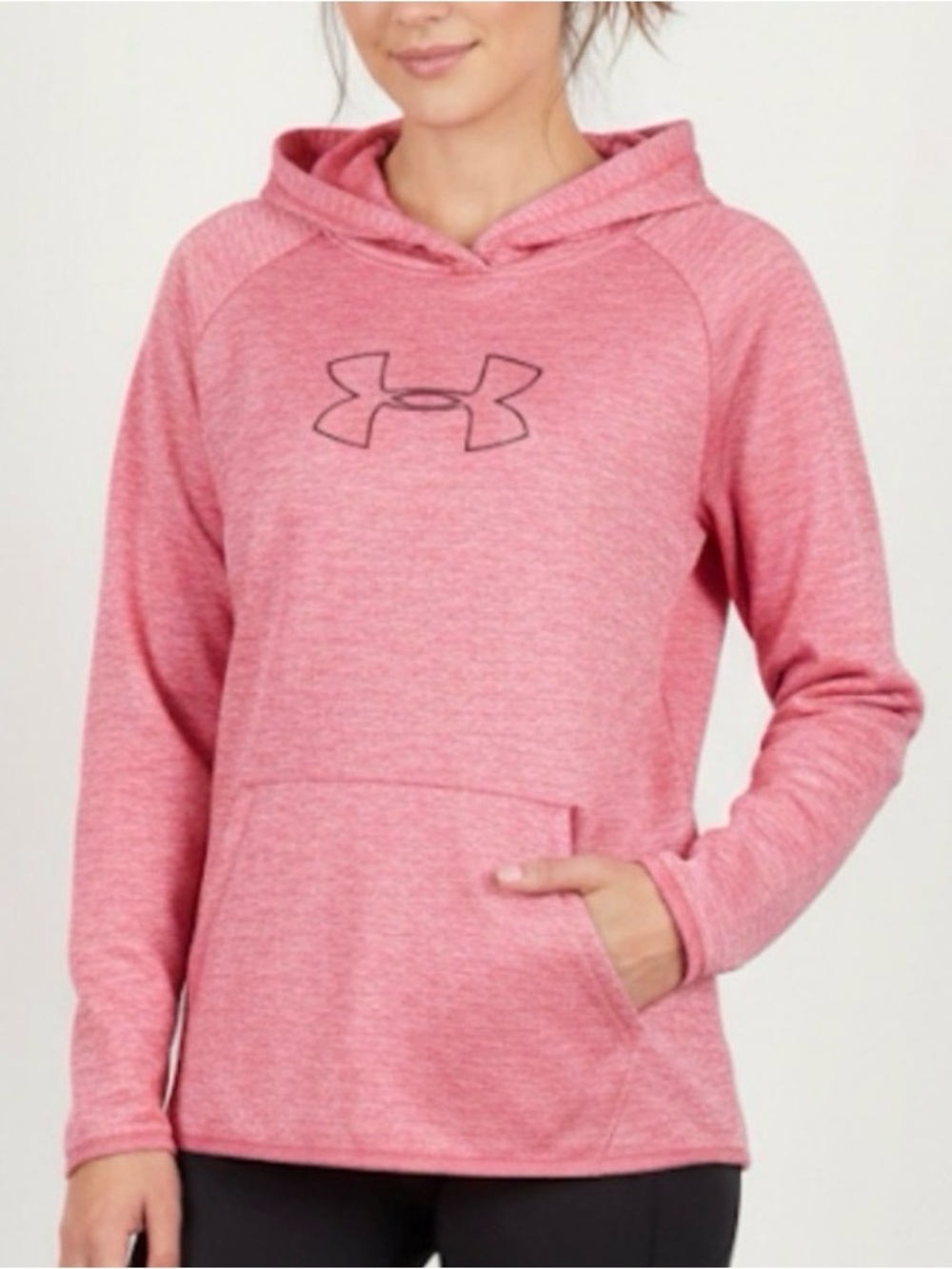 Under Armour Storm Women's Pink Heathered Hoodie Size XL